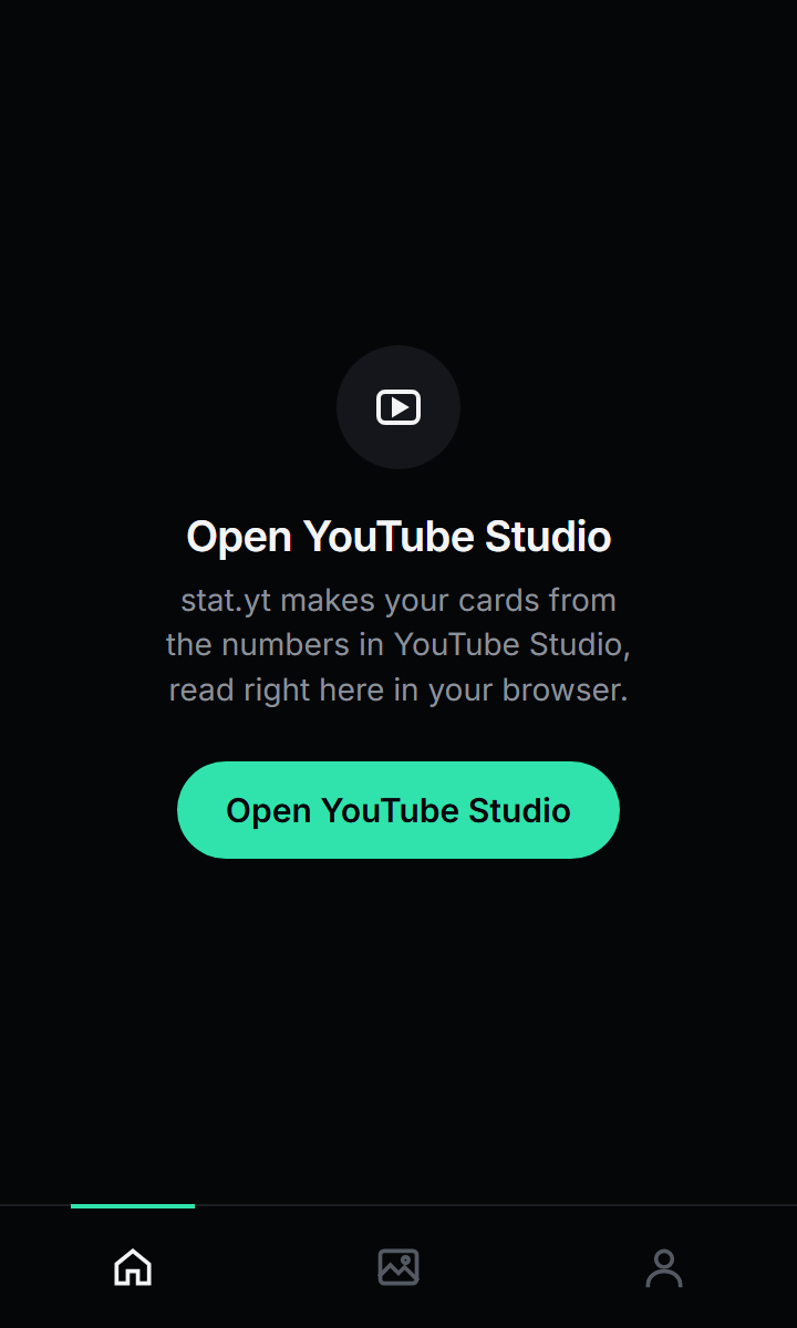 Reads YouTube Studio in your browser